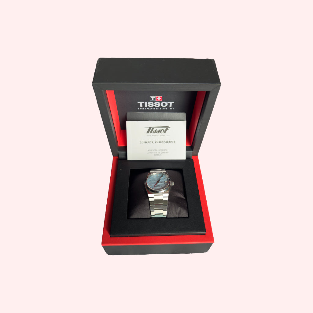 Relógio Tissot PRX Powermatic 80 Ice Blue