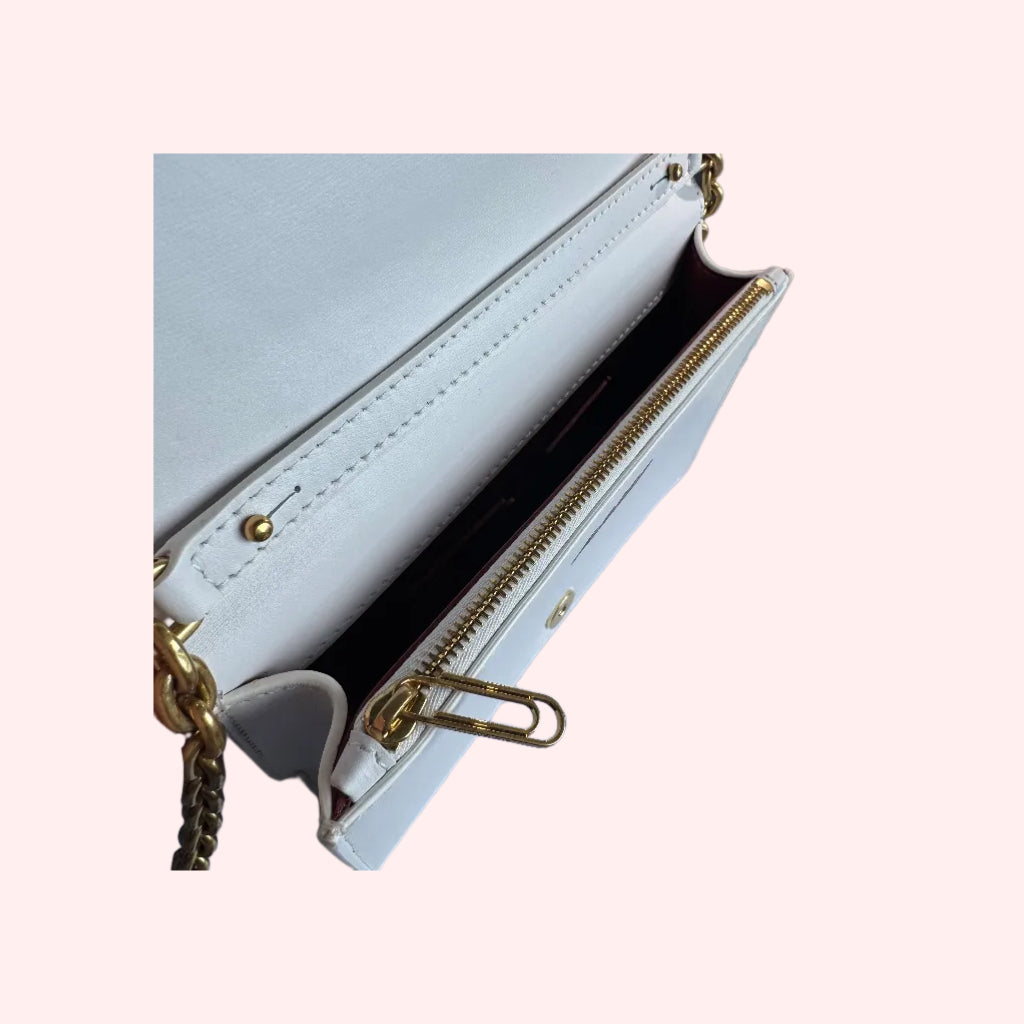 Bolsa Off-White Virgil Was Here Branca